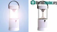 Ảnh Đèn chạy bằng nước muối sáng 80 giờ mới hết pin