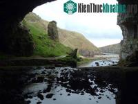 Ảnh Thác nước trong hang đá ở Scotland