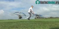 Ảnh Video: Thợ sửa ống nước người Anh chế xe bay