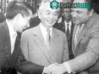 Ảnh Tướng Giáp là người đầu tiên tiên phong cho khoa học Việt Nam