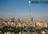 Ảnh Tháp cao nhất thế giới của Nhật Bản không "ngán" động đất