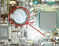 Ảnh Gỡ bỏ hoặc khôi phục mật khẩu của BIOS