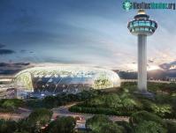 Ảnh Xây "Thiên đường" ở bên trong sân bay Singapore