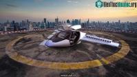 Ảnh Xe bay chạy điện có thể đạt tốc độ đến 300km/h