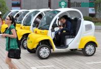 Ảnh Xe điện chạy bằng hydrogen đầu tiên trên thế giới lăn bánh tại Trung Quốc