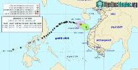 Ảnh Dự báo thời tiết: Bão số 13 suy yếu thành áp thấp nhiệt đới
