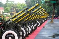 Ảnh Tìm hiểu về nghi thức bắn 21 phát đại bác đón nguyên thủ quốc gia