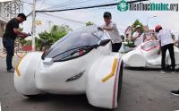 Ảnh Sinh viên chế tạo ra xe 4 bánh chạy 200km với một lít xăng