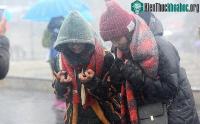Ảnh Nắng ấm 1 ngày đã lại rét "cắt da cắt thịt", chuyên gia khí tượng của Mỹ nói gì?