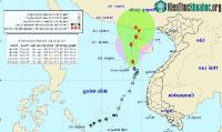 Ảnh Áp thấp nhiệt đới đã mạnh lên thành cơn bão số 2