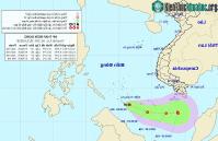 Ảnh Lại xuất hiện một vùng áp thấp mới, có khả năng mạnh lên thành bão trên biển đông