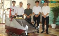 Ảnh Ba chàng sinh viên với sáng chế nhặt rác trong thời đại 4.0