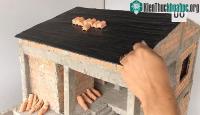 Ảnh Quá trình chi tiết xây dựng một ngôi nhà mini theo tiêu chuẩn xây nhà thật