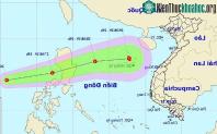 Ảnh Áp thấp nhiệt đới có thể tiến vào biển Đông trong 2 ngày tới
