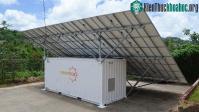 Ảnh Giải pháp vượt qua thiên tai: Một container chứa đủ điện cho 3 hộ gia đình cùng dùng