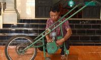 Ảnh Sáng chế thành công máy gieo hạt, bón phân phục vụ sản xuất một cách hiệu quả