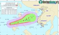 Ảnh Xuất hiện cơn bão mới sắp đi vào biển Đông mang tên Phanfone