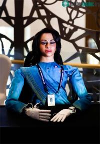 Ảnh Nữ robot đáng sợ sẽ bay lên trên vũ trụ trong năm nay