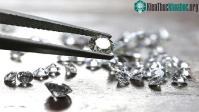 Ảnh Bẻ cong được kim cương ở mức độ nano