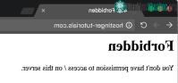 Ảnh Lỗi 403 Forbidden Error là gì và khắc phục như thế nào?