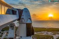 Ảnh Xem trực tiếp sự kiện phóng tàu chở con người lên vũ trụ đầu tiên của SpaceX và NASA