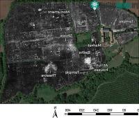 Ảnh Radar quét xuyên đất đã phát hiện dấu tích một thành phố cổ thời La Mã