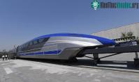Ảnh Trung Quốc đã chạy thử thành công tàu đệm từ tốc độ cao 600km/h