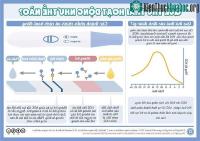 Ảnh Nguyên lý que thử thai hiện 1 vạch hoặc 2 vạch như thế nào?