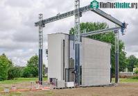 Ảnh Chỉ với một lần in, máy in 3D lớn nhất Châu Âu đã cho "ra lò" nguyên một ngôi nhà 2 tầng rộng 90m2