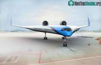 Ảnh Mô hình máy bay hình chữ V lần đầu bay thử nghiệm