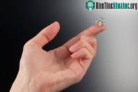Ảnh Nhật Bản chế tạo khối rubic nhỏ nhất thế giới chưa đến 1cm