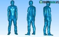 Ảnh Công nghệ quét 3D lấy được số đo cơ thể trong 5 giây