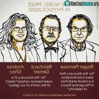 Ảnh Nghiên cứu hố đen vũ trụ được trao giải Nobel Vật lý 2020