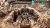 Ảnh Ngôi mộ thời Chiến Quốc đã bị xâm phạm tới 12 lần nhưng vẫn toàn vẹn: 'Chủ mộ quá cao tay!'