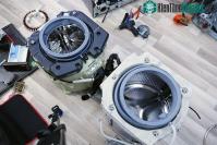 Ảnh Một phần ba trọng lượng trong máy giặt cửa ngang là bê tông