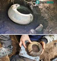 Ảnh Đi dạo, tìm được kho báu đầy trang sức cổ thú rừng vô tình đào lên