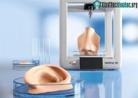 Ảnh Tái tạo lại sụn mũi bằng công nghệ "in sinh học 3D"