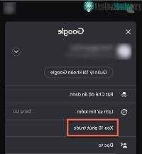 Ảnh Cách xóa cụm từ vừa mới tìm kiếm trên Google