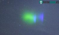 Ảnh Tên lửa NASA tạo mây như cực quang tuyệt đẹp trên trời đêm