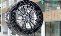 Ảnh Michelin lần đầu cho ra mắt lốp xe không bơm hơi