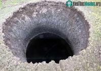Ảnh Hố hình phễu khổng lồ gây ra những mối hiểm họa địa chất khó lường