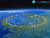 Ảnh Thiên thạch Chicxulub khiến khủng long tuyệt chủng rơi xuống Trái đất vào mùa xuân