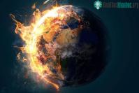 Ảnh Trái đất bốc cháy 10% rồi hóa băng: "Tận thế" có thật mà con người từng trải qua