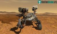 Ảnh Robot sao Hỏa Perseverance lấy mẫu đá sau sự cố "tắc họng"