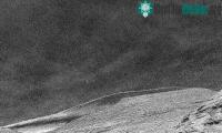 Ảnh Robot Curiosity của NASA ghi hình mây trôi trên sao Hỏa