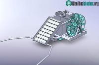 Ảnh Sinh viên Việt Nam chế tạo thành công máy vớt rác tự động