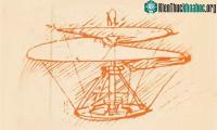 Ảnh Drone tiến hành theo thiết kế 530 năm trước của Leonardo da Vinci