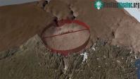 Ảnh Hố thiên thạch 58 triệu năm tuổi ẩn dưới dải băng dày ở Greenland